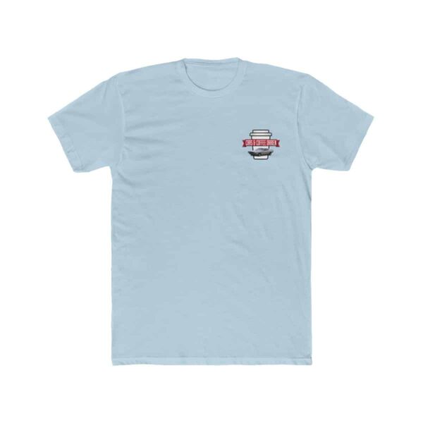 Men's Cotton Crew Tee w/Color Logo - Image 9