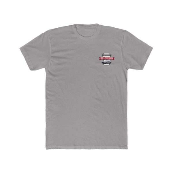 Men's Cotton Crew Tee w/Color Logo