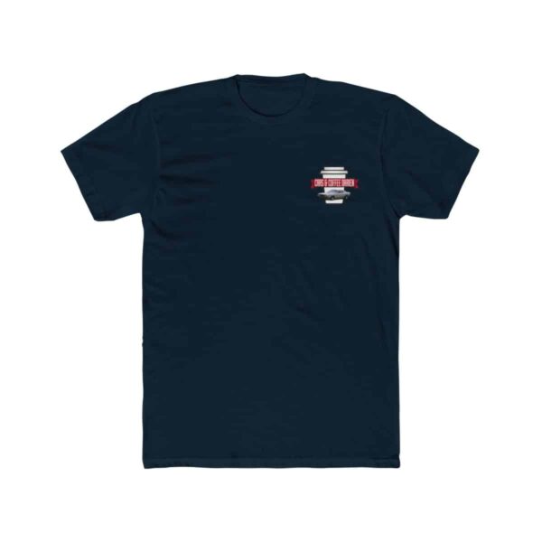 Men's Cotton Crew Tee w/Color Logo - Image 11