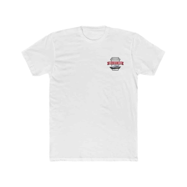 Men's Cotton Crew Tee w/Color Logo - Image 3