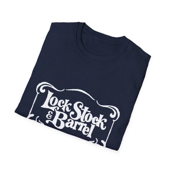 Vintage Logo T-Shirt - Lock, Stock & Barrel Restaurant Commemorative Tee - Image 14