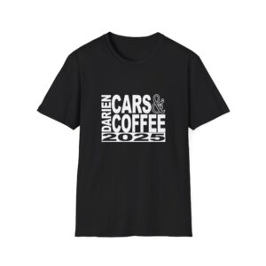 Cars & Coffee 2025 Unisex Softstyle T-Shirt - Perfect for Car Enthusiasts