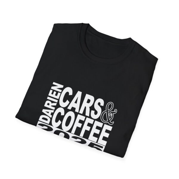 Cars & Coffee 2025 Unisex Softstyle T-Shirt - Perfect for Car Enthusiasts - Image 2