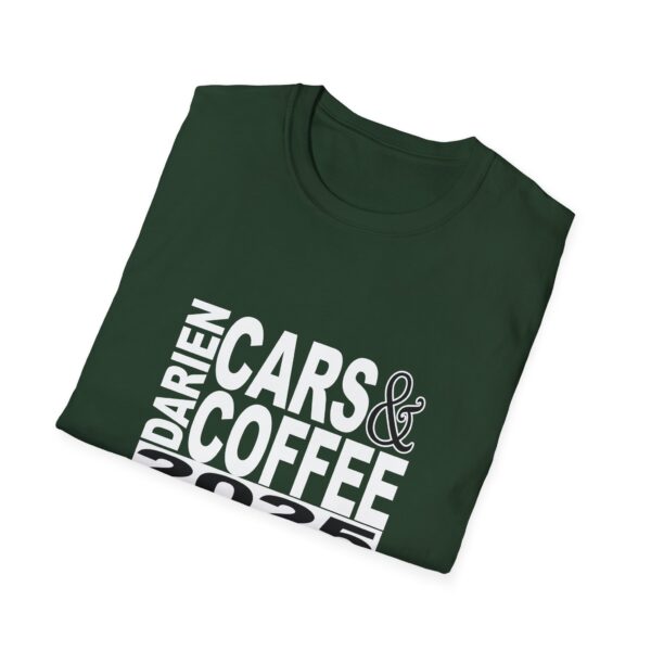Cars & Coffee 2025 Unisex Softstyle T-Shirt - Perfect for Car Enthusiasts - Image 6