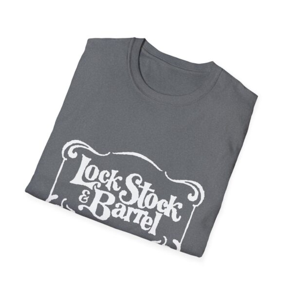 Vintage Logo T-Shirt - Lock, Stock & Barrel Restaurant Commemorative Tee - Image 10