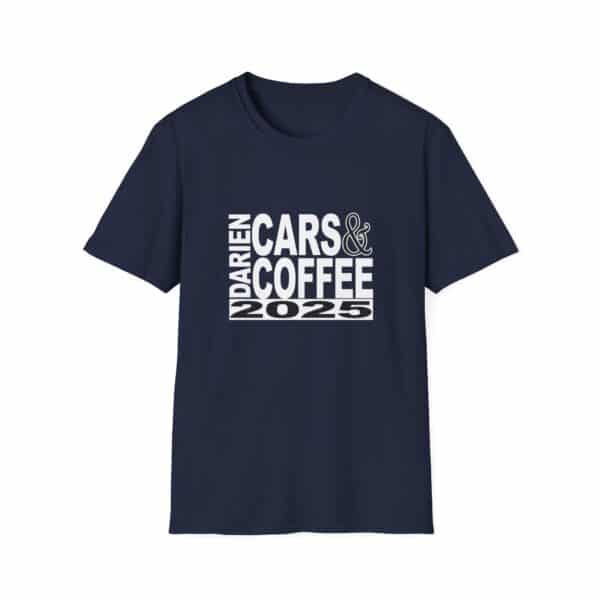 Cars & Coffee 2025 Unisex Softstyle T-Shirt - Perfect for Car Enthusiasts - Image 11
