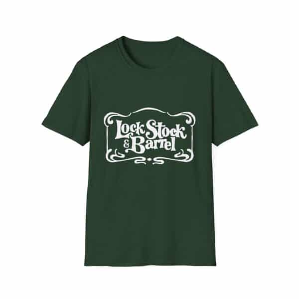 Vintage Logo T-Shirt - Lock, Stock & Barrel Restaurant Commemorative Tee - Image 3