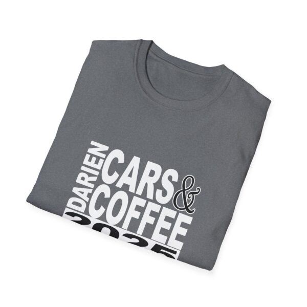 Cars & Coffee 2025 Unisex Softstyle T-Shirt - Perfect for Car Enthusiasts - Image 10