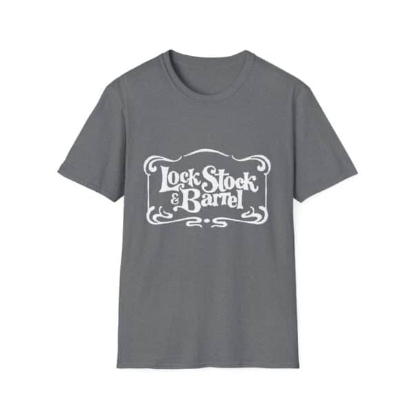 Vintage Logo T-Shirt - Lock, Stock & Barrel Restaurant Commemorative Tee - Image 7