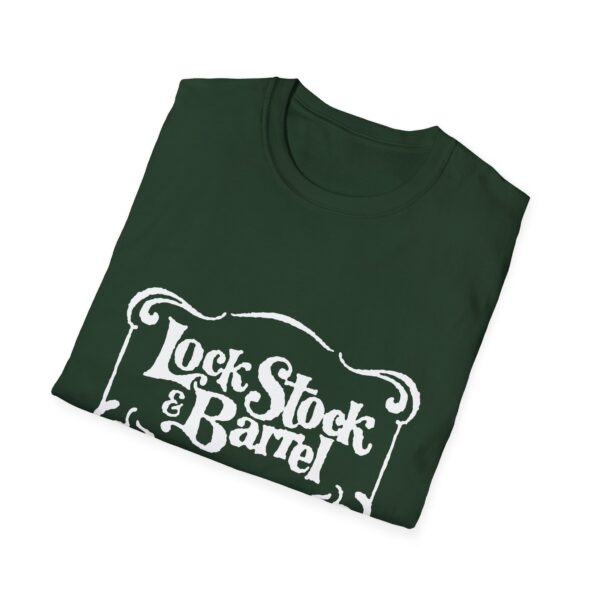 Vintage Logo T-Shirt - Lock, Stock & Barrel Restaurant Commemorative Tee - Image 6